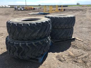 (4) Used Michelin XHA2 Tires, 20.5R25 (HIGH RIVER YARD)