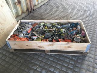 Wooden Crate c/w Straps, Rope and Plastic Corner Guards (HIGH RIVER YARD)