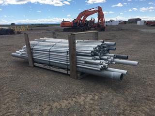 Pallet of Assorted Ridgid PVC Pipe (HIGH RIVER YARD)