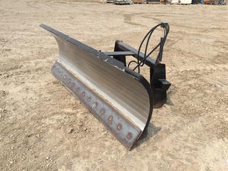 7ft Hydraulic Skid Steer Snow Blade/Pusher Attachment (HIGH RIVER YARD)