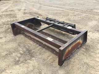 Conterra Grader Model 6185-SS Skid Steer Attachment 6ft 7in, 45in  x 4ft 4in (Plate) (HIGH RIVER YARD)