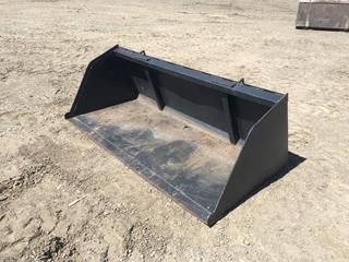 80in Skid Steer Smooth Bucket (HIGH RIVER YARD)