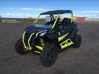 2021 Can-Am 1000R Maverick Sport Side By Side c/w 976cc Engine, Auto, Front Dif Lock, Winch, 30x9.00-14 NHS Front Tires, 30x11-14 NHS Rear Tires, Showing 327hrs and 5958kms, S/N 3JB1WAX47MK000676 (HIGH RIVER YARD)