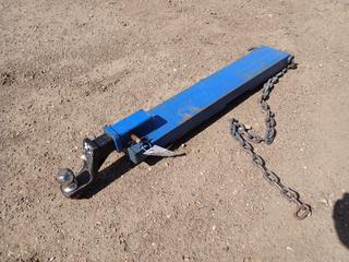 3ft x 6in Pallet Fork Hitch Receiver c/w 2in Ball Hitch (FORT SASKATCHEWAN YARD)*PL#1601*