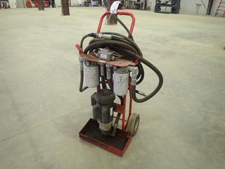 Portable Hydraulic Test Stand w/ WEG 115/208-230V Single Phase Motor (FORT SASKATCHEWAN YARD)