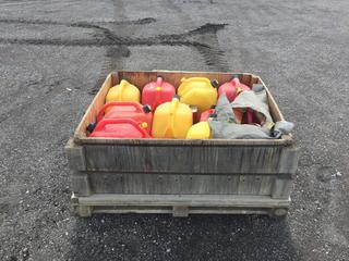 Pallet of Gas Cans  (HIGH RIVER YARD)