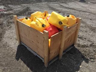 Pallet of Assorted Gas Cans  (HIGH RIVER YARD)