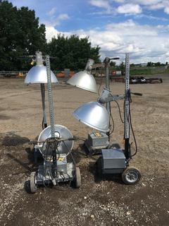 (4) McKay Portable Electric Lamps, 1000W, 120VAC, 60Hz, Single Phase  (HIGH RIVER YARD)