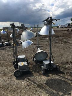 (4) McKay Portable Electric Lamps, 1000W, 120VAC, 60Hz, Single Phase  (HIGH RIVER YARD)