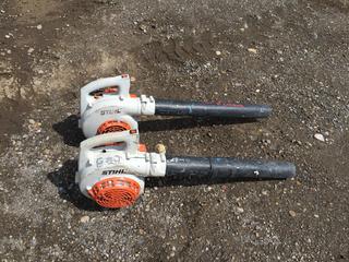 (2) Stihl Blowers, Model BG50/BG55, Both Start and Run  (HIGH RIVER YARD)