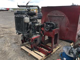 Kubota Duct Cleaning Unit, 65hp S/N 851085, Code # IJ403-1 1000, Showing 5835hrs, Wagner Heat Gun, Jobmate Drill, Tarps, Pilons, Etc  (HIGH RIVER YARD)