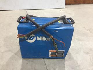 Miller XMT 350 CC/CV Welder, Single or 3-Phase, 15-425A, 50/60Hz, 208-575V, S/N LF460211A, *For Parts* (HIGH RIVER YARD)