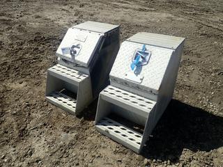 (2) UTB 29in X 16in X 2ft 2-Step Toolbox (LOCATED IN EDSON)