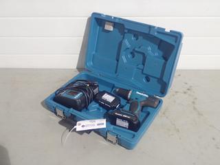 Unused Makita DDF453 18V Drill c/w (2) 18V Batteries And Charger. SN 0893361