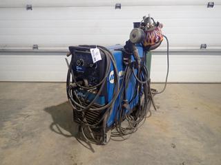 Miller Millermatic 210 200/230V Single Phase Wire Welder c/w Miller Spoolmate 3035 Spool Gun, Miller MIG Gun And Ground Cable. SN LC014627