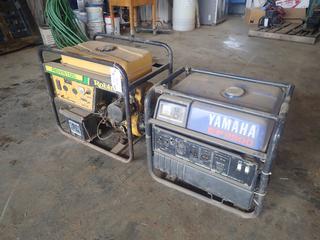 Yamaha EF3800 Generator c/w Robin RGV6100 120/240V Generator *Note: Turns Over, Do Not Start*