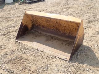 Case 62in Cleanup Bucket Skidsteer Bucket. SN H674385