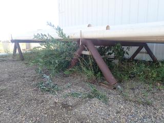 (2) 9ft X 5ft X 2ft Pipe Stands *Note: Contents Of Stands Not Included, Buyer Responsible For Removal*