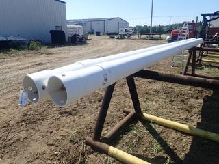 (2) 20ft x 8in Pipe Casings *Note: Pipe Stands Not Included*