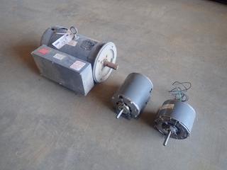 Baldor 230V Single Phase Electric Motor c/w Magnetek 115V Motor And Marathon 115V Motor *Note: Working Condition Unknown*