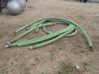 Qty Of Approx. 8ft - 20ft 3in Suction Hoses *Note: Ends Missing Fittings*