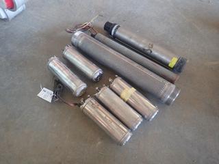 Qty Of (4) Franklin Electric 230V 3/4hp Submersible Pumps c/w (2) Submersible Pumps *Note: Working Condition Unknown*