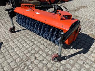 Kubota B2778 60in Rotary Broom Attachment, Fits Kubota B2650, S/N 21902454  (HIGH RIVER YARD)