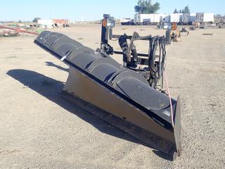 Viking Cives Ltd Model VCL 500T Commercial Snow Plow Attachment S/N 00365 with Gamache Viking Cives 12ft Snow Plow Blade, Model VCL-120HSE9, S/N 00722  (HIGH RIVER YARD)