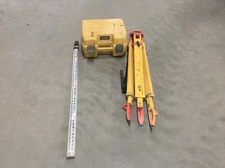 Topcon RL-H4C Laser With Tri-Pod Stand And Measure Stick  (HIGH RIVER YARD)