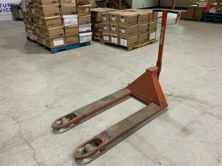 BT Lifters Pallet Jack.  (HIGH RIVER YARD)