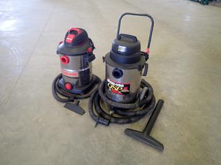 Shop Vac QSP 8-Gal Wet/Dry Vacuum c/w 12-Gal Shop Vac (FORT SASKATCHEWAN YARD)