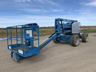 2006 Genie Z-45/25 4x4 Manlift c/w Deutz Diesel Engine, 46ft 8in Max. Height, 355/550 625 NHS Tires, Showing 743hrs, S/N Z452506-29506  (HIGH RIVER YARD)