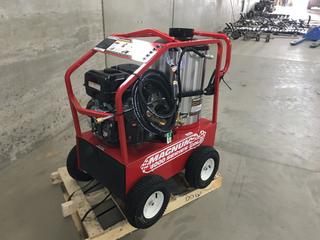 Unused Magnum 4000 Series Hot Pressure Washer w/ 15hp Engine, Electronic Ignition, 3.5 GPM @ 4000 PSI, 12 Volt, S/N 243143  (HIGH RIVER YARD)