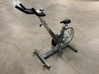 Keiser Model M3 Spin Bike c/w Self-Tensioning Poly V-Belt Drive, Magnetic Resistance, 4-Way Adjustable Seat And 2-Way Adjustable Handlebars, S/N 101216-26824  (HIGH RIVER YARD)