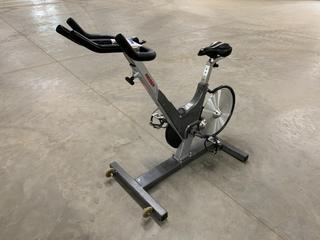 Keiser Model M3 Spin Bike c/w Self-Tensioning Poly V-Belt Drive, Magnetic Resistance, 4-Way Adjustable Seat And 2-Way Adjustable Handlebars, S/N 101217-26861  (HIGH RIVER YARD)