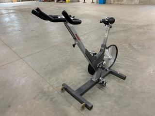 Keiser Model M3 Spin Bike c/w Self-Tensioning Poly V-Belt Drive, Magnetic Resistance, 4-Way Adjustable Seat And 2-Way Adjustable Handlebars, S/N 101216-26815  (HIGH RIVER YARD)