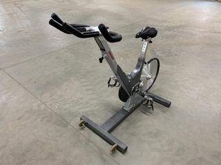 Keiser Model M3 Spin Bike c/w Self-Tensioning Poly V-Belt Drive, Magnetic Resistance, 4-Way Adjustable Seat And 2-Way Adjustable Handlebars, S/N 101217-26876  (HIGH RIVER YARD)