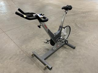 Keiser Model M3 Spin Bike c/w Self-Tensioning Poly V-Belt Drive, Magnetic Resistance, 4-Way Adjustable Seat And 2-Way Adjustable Handlebars, S/N 090728-10392  (HIGH RIVER YARD)