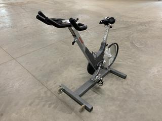 Keiser Model M3 Spin Bike c/w Self-Tensioning Poly V-Belt Drive, Magnetic Resistance, 4-Way Adjustable Seat And 2-Way Adjustable Handlebars, S/N 090728-10413  (HIGH RIVER YARD)