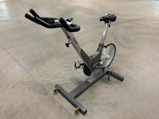 Keiser Model M3 Spin Bike c/w Self-Tensioning Poly V-Belt Drive, Magnetic Resistance, 4-Way Adjustable Seat And 2-Way Adjustable Handlebars, S/N 101217-26862  (HIGH RIVER YARD)