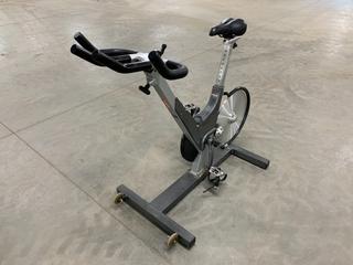 Keiser Model M3 Spin Bike c/w Self-Tensioning Poly V-Belt Drive, Magnetic Resistance, 4-Way Adjustable Seat And 2-Way Adjustable Handlebars, S/N 101216-26803  (HIGH RIVER YARD)