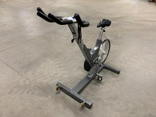 Keiser Model M3 Spin Bike c/w Self-Tensioning Poly V-Belt Drive, Magnetic Resistance, 4-Way Adjustable Seat And 2-Way Adjustable Handlebars, S/N 101217-26866  (HIGH RIVER YARD)