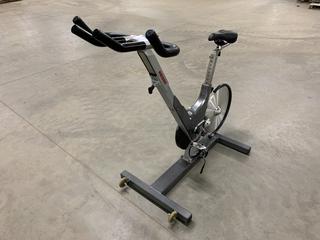 Keiser Model M3 Spin Bike c/w Self-Tensioning Poly V-Belt Drive, Magnetic Resistance, 4-Way Adjustable Seat And 2-Way Adjustable Handlebars, S/N 101216-26835  (HIGH RIVER YARD)