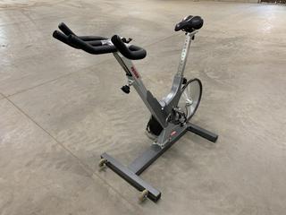 Keiser Model M3 Spin Bike c/w Self-Tensioning Poly V-Belt Drive, Magnetic Resistance, 4-Way Adjustable Seat And 2-Way Adjustable Handlebars, S/N 150716-32150   (HIGH RIVER YARD)