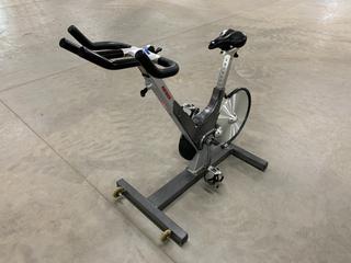 Keiser Model M3 Spin Bike c/w Self-Tensioning Poly V-Belt Drive, Magnetic Resistance, 4-Way Adjustable Seat And 2-Way Adjustable Handlebars, S/N 101217-26863  (HIGH RIVER YARD)