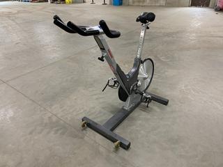 Keiser Model M3 Spin Bike c/w Self-Tensioning Poly V-Belt Drive, Magnetic Resistance, 4-Way Adjustable Seat And 2-Way Adjustable Handlebars, S/N 101216-26811  (HIGH RIVER YARD)