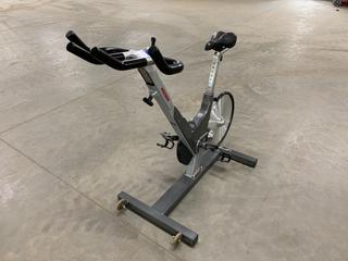 Keiser Model M3 Spin Bike c/w Self-Tensioning Poly V-Belt Drive, Magnetic Resistance, 4-Way Adjustable Seat And 2-Way Adjustable Handlebars, S/N 101216-26804  (HIGH RIVER YARD)