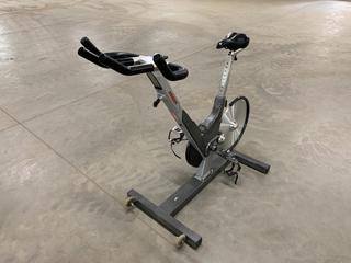 Keiser Model M3 Spin Bike c/w Self-Tensioning Poly V-Belt Drive, Magnetic Resistance, 4-Way Adjustable Seat And 2-Way Adjustable Handlebars, S/N 101217-26873  (HIGH RIVER YARD)