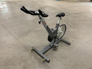 Keiser Model M3 Spin Bike c/w Self-Tensioning Poly V-Belt Drive, Magnetic Resistance, 4-Way Adjustable Seat And 2-Way Adjustable Handlebars, S/N 101216-26838  (HIGH RIVER YARD)