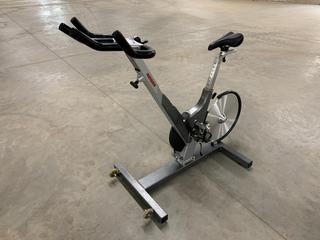 Keiser Model M3 Spin Bike c/w Self-Tensioning Poly V-Belt Drive, Magnetic Resistance, 4-Way Adjustable Seat And 2-Way Adjustable Handlebars, S/N 101216-26825  (HIGH RIVER YARD)